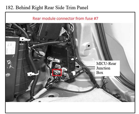 2007 honda odyssey micu rear junction box|Honda Odyssey micu rear box.